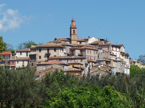 Veduta di Frondarola di Teramo