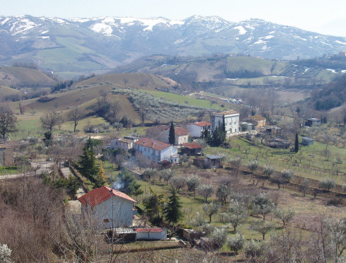 Il quartiere Case Romani a Torricella Sicura