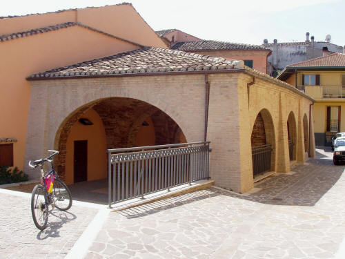 porticato di Villa Ripa di Teramo