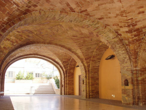 porticato di Villa Ripa di Teramo