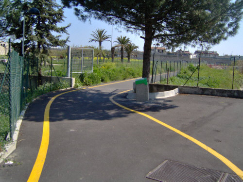 Pista ciclabile a Porto d'Ascoli