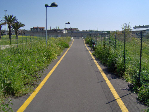 Pista ciclabile a Porto d'Ascoli